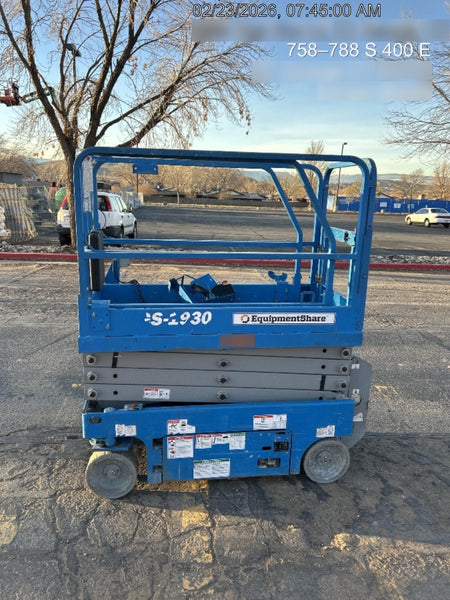 2019 Genie GS-1930 Half Height Swing Gate, 800W Inverter