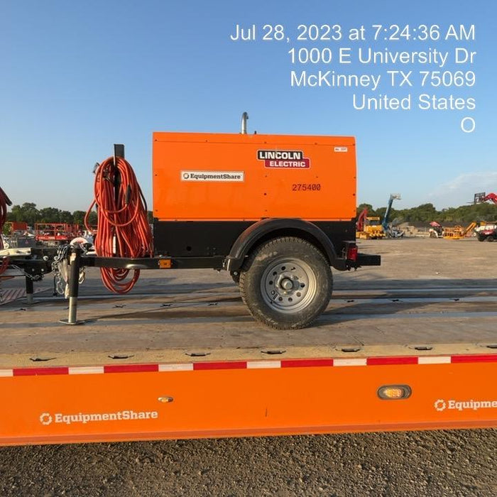 2022 Lincoln Electric LE400 Kubota V1505, Trlr, Cable Rack, Light Kit, ES Decals, T3