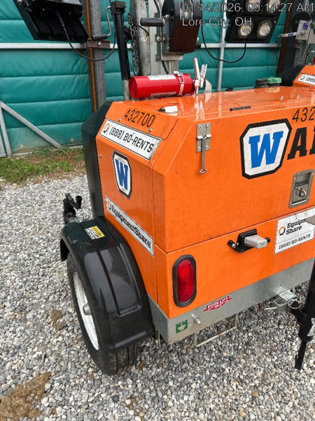 2024 Wanco WLTT-4MM4K Diesel, Deep Sea Controller, Shore Power Plug, Auto Start, (4) 350W LED Floodlights, 4kW Generator, 60 Gal Fuel Tank, 2" Ball, T3