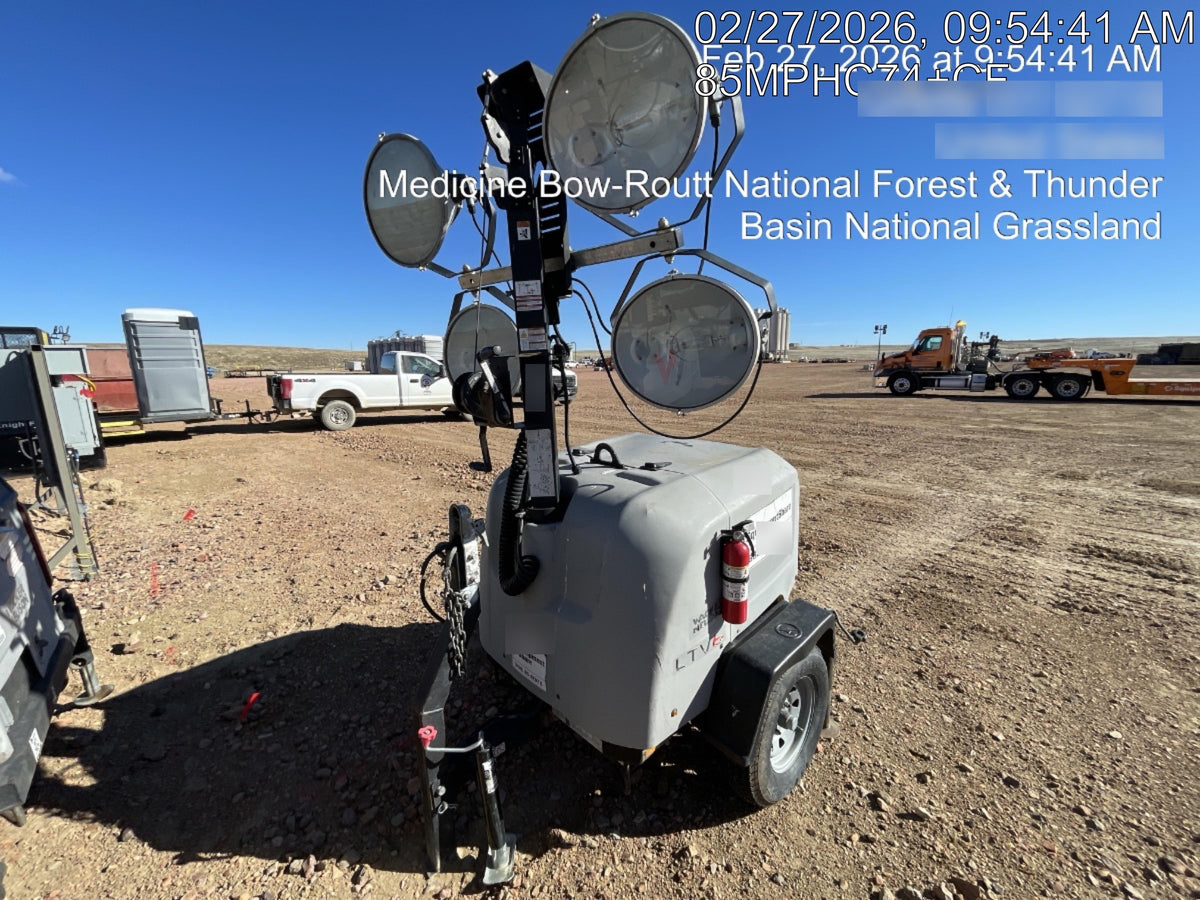 2018 Wacker Neuson LTV6L-MH Wacker Neuson LTV6L Mobile Light Tower w/Fuel Level Sensor Installed