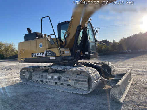 Sany SY135C SY135 Tier 4 - Cab, Hydraulic QC,  Buckets: 36" , Hydraulic Hammer 1,500 lb impact class
