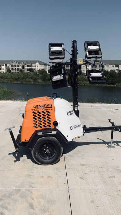 2024 Generac MLT2 Diesel, Flex Switch 120V Input, Powerzone Controller, 
(4) 320W LED Lights, 4kW Generator, 39.9 Gal Fuel Tank, 2" Ball, T3