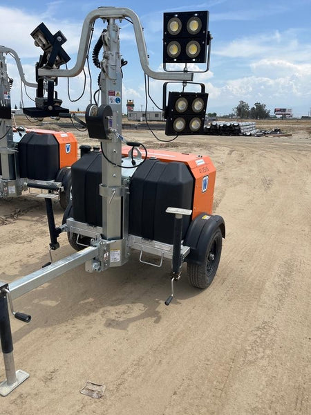 2024 Wanco WLTT-4MM4K Diesel, Deep Sea Controller, Shore Power Plug, Auto Start, (4) 350W LED Floodlights, 4kW Generator, 60 Gal Fuel Tank, 2" Ball, T3