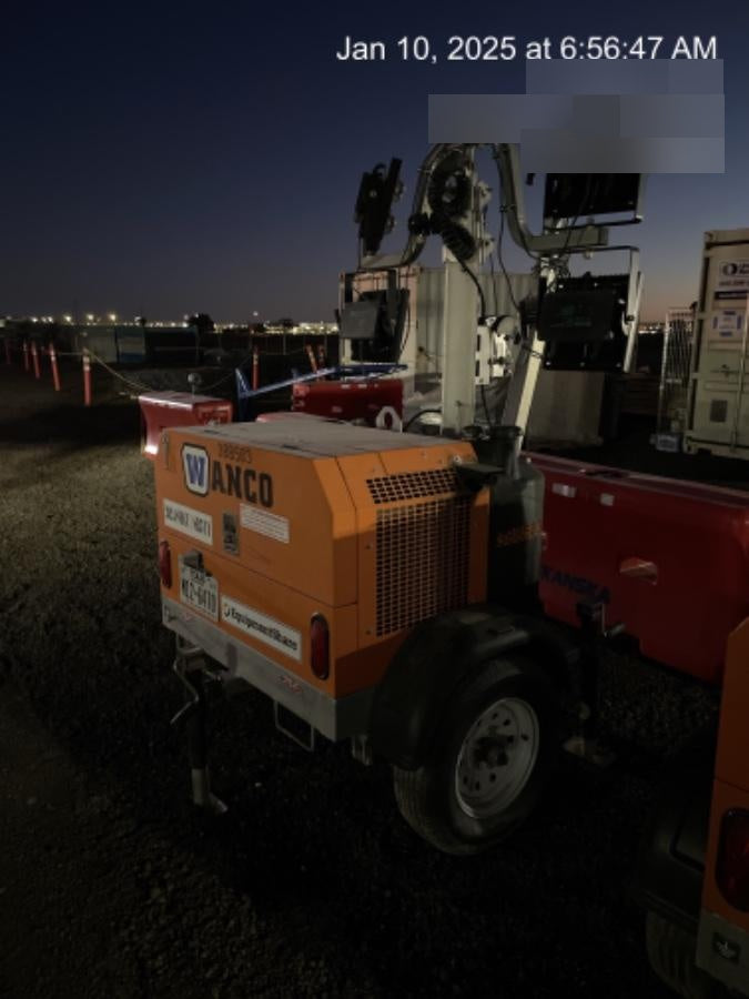 2024 Wanco WLTT-4MM4K Diesel, Deep Sea Controller, Shore Power Plug, Auto Start, (4) 350W LED Floodlights, 4kW Generator, 60 Gal Fuel Tank, 2" Ball, T3