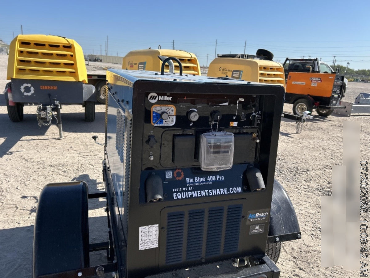 2025 MILLER ELECTRIC BIG BLUE 400