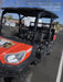 Kubota RTV-X1140W-H Plastic Canopy, Windshield Acrylic Clear, LED Strobe Light, Wire Harness Kit, Back up Alarm