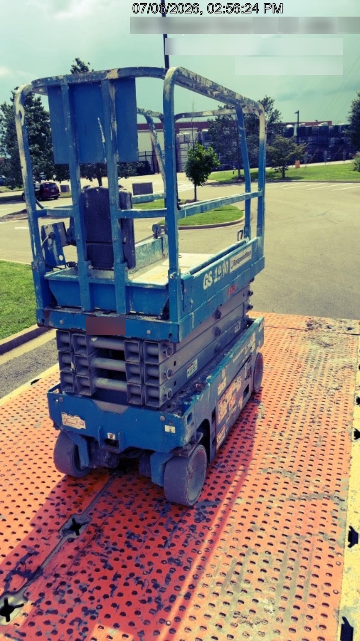 2019 Genie GS-1930 Fixed Rails with Chain Entry