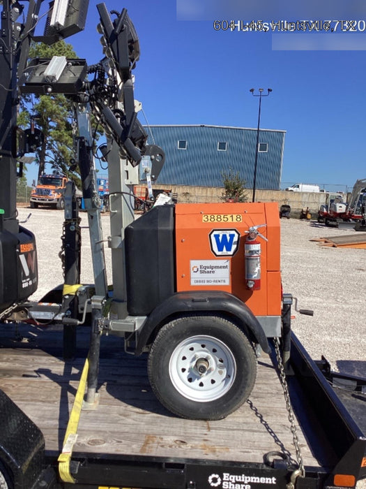 2024 Wanco WLTT-4MM4K Diesel, Deep Sea Controller, Shore Power Plug, Auto Start, (4) 350W LED Floodlights, 4kW Generator, 60 Gal Fuel Tank, 2" Ball, T3