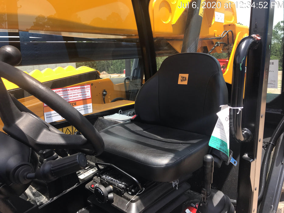 2020 JCB 509-42 Canopy, Solid Tires, Work Lights, Beacon, Aux Hydraulics, Back up Alarm, Lifting Eye, ES Decals