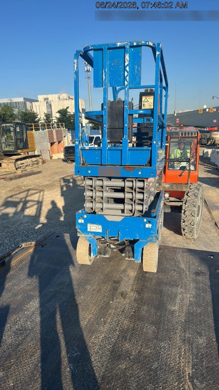 2020 Genie GS-1930 Solid Non Marking Tires, Beacon, Folding rails with half height swing gate