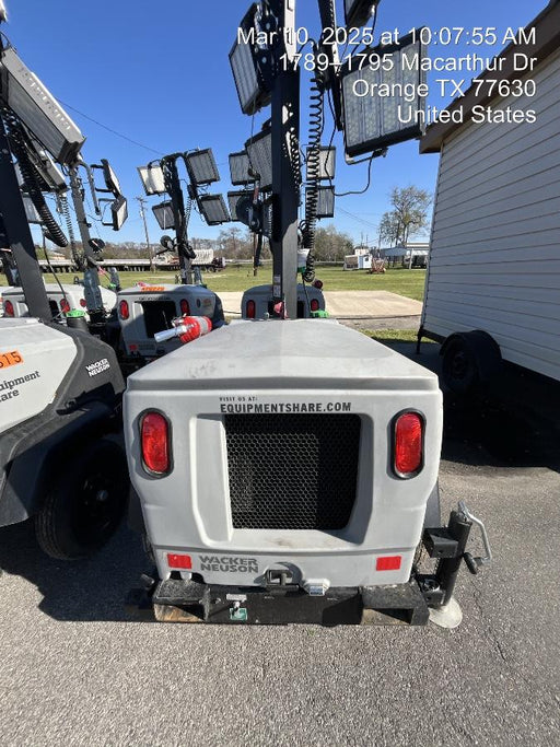 2024 Wacker Neuson LTT4 Diesel, Kohler KDW702, Deep Sea Controller, Auto Start, LED 320W, Bypass Outlet, T3