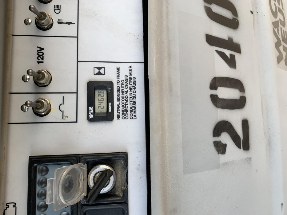 2018 Wacker Neuson LTV6L-MH LTV6L Mobile Light Tower w/Fuel Level Sensor Installed