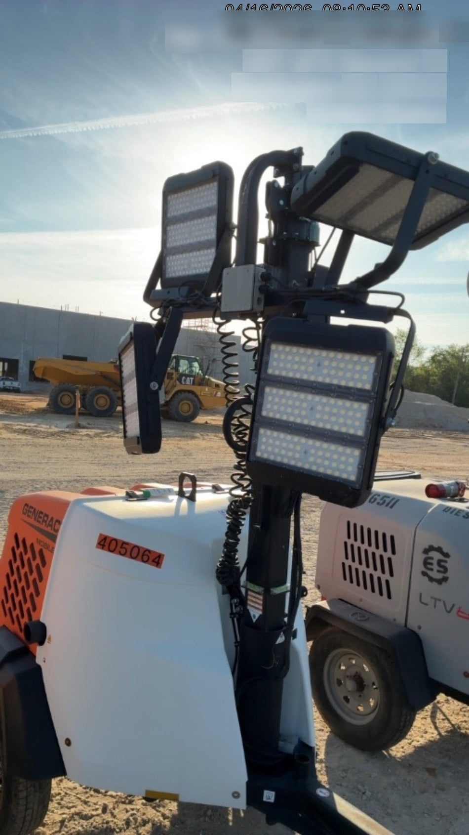 2024 Generac MLT6SKDS-STD4 ELEC WINCH Diesel, Electric Winch Mast, Powerzone Controller, (4) 320W LED Lights, 4kW Generator, 39.9 Gal Fuel Tank, 2" Ball, T3