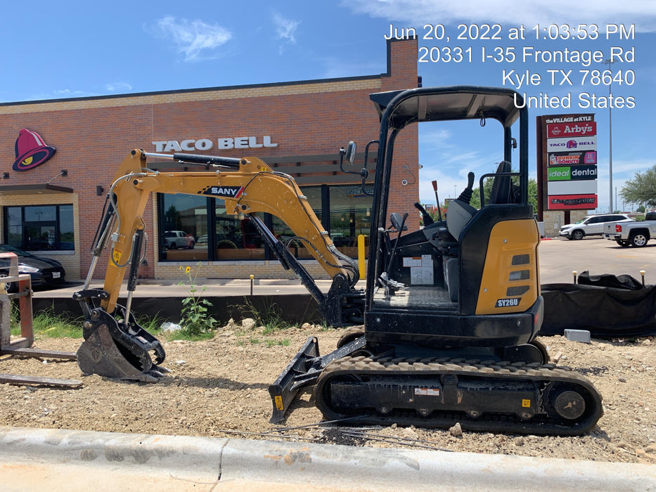 2022 SANY SY26