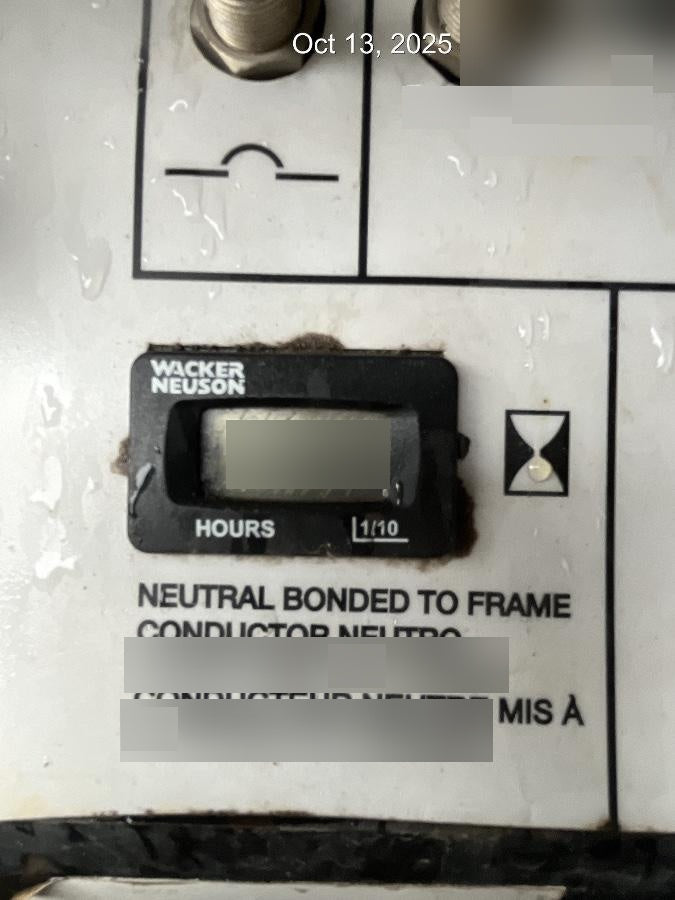 2019 Wacker Neuson LTV6L-MH Wacker Neuson LTV6L Mobile Light Tower w/Fuel Level Sensor Installed
