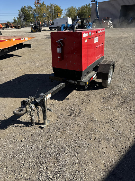 2022 Shindaiwa DGW400MDL Kubota D902 Engine, 23 HP, Dual Op Welder, Wire, Arc, Droop Stick, Tig, and CC Stick Functionality, Simulphase, 3 Phase and 1 Phase Gen Output, Single Axle NB Trlr, Slr Trckl Chrg 12V 12W, Fire Ext