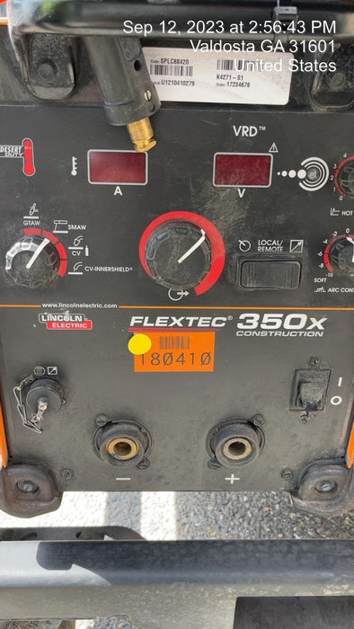 2021 LINCOLN ELECTRIC FLEXTEC 350X