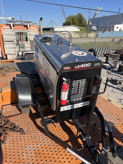 2024 Lincoln Electric LE400 Kubota V1505, Trlr, Cable Rack, Light Kit, ES Decals, T3