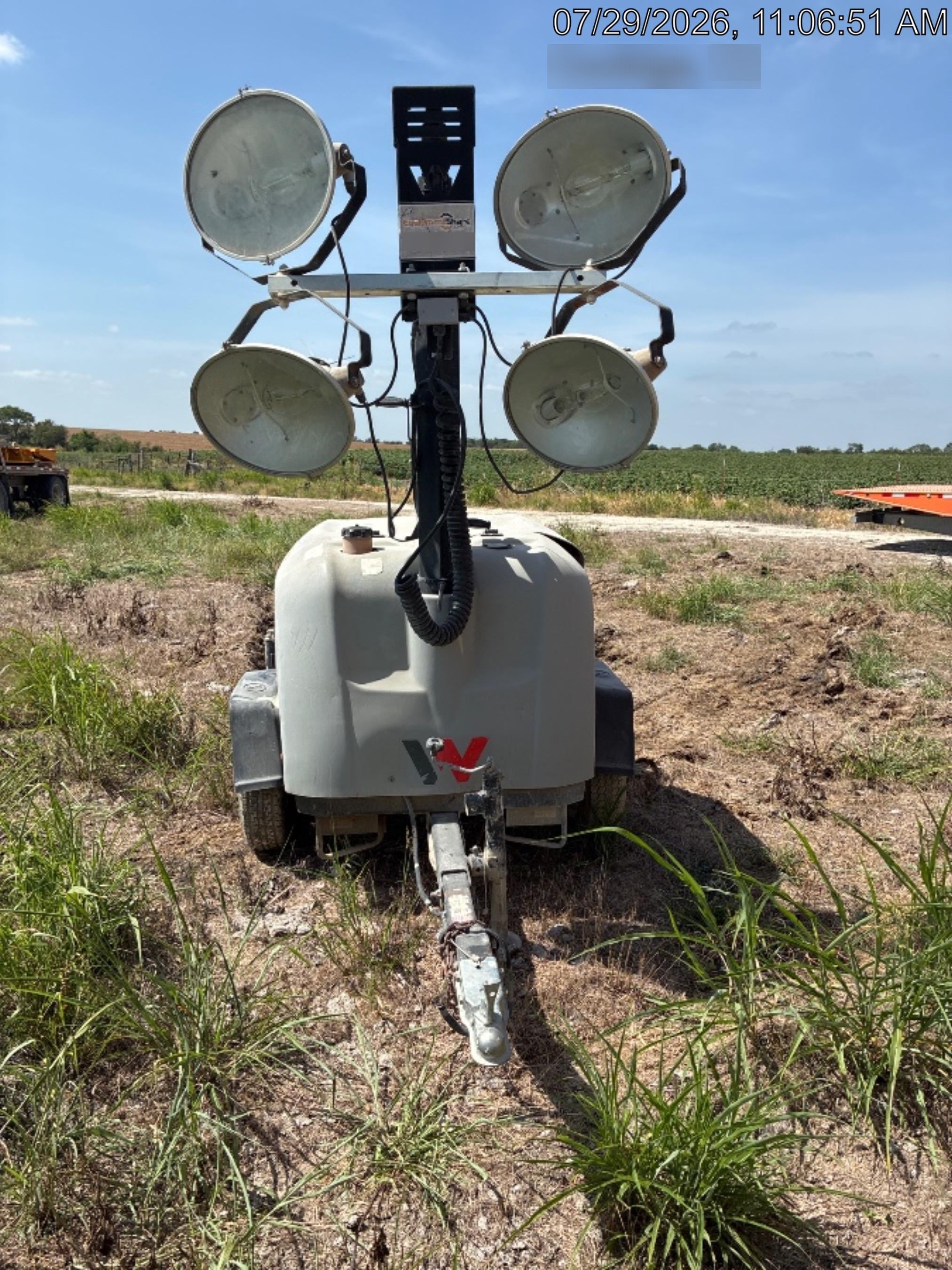 Wacker Neuson LTV6K-MH Wacker Neuson LTV6K Towable Light Tower