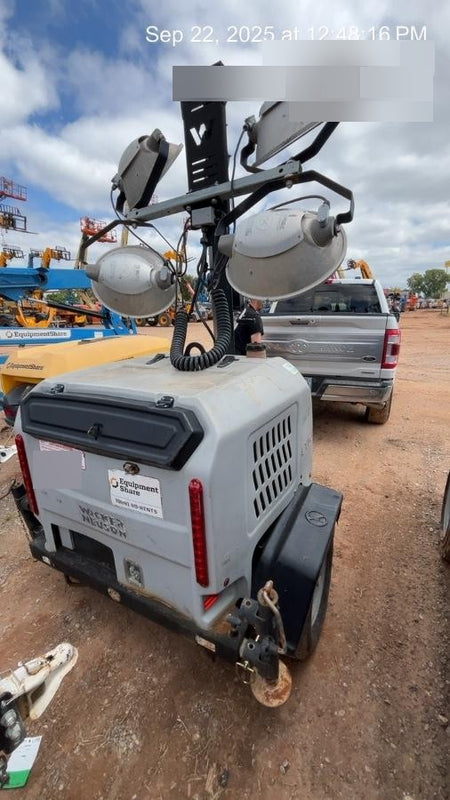 2018 Wacker Neuson LTV6L-MH Wacker Neuson LTV6L Mobile Light Tower w/Fuel Level Sensor Installed