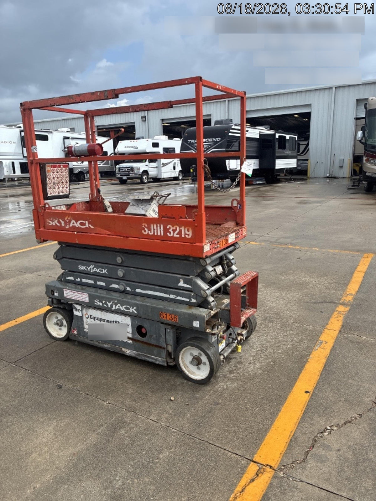 2017 Skyjack SJIII-3219 Skyjack SJ3219, Trojan Battery Set, Extended Warranty 5yr/5k hr
