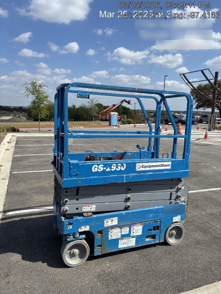 2019 Genie GS-1930 Fixed rails with chain Entry