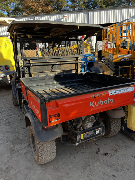 2021 Kubota RTV-X1140W-H Plastic Canopy, Windshield Acrylic Clear, LED Strobe Light, Wire Harness Kit, Back up Alarm