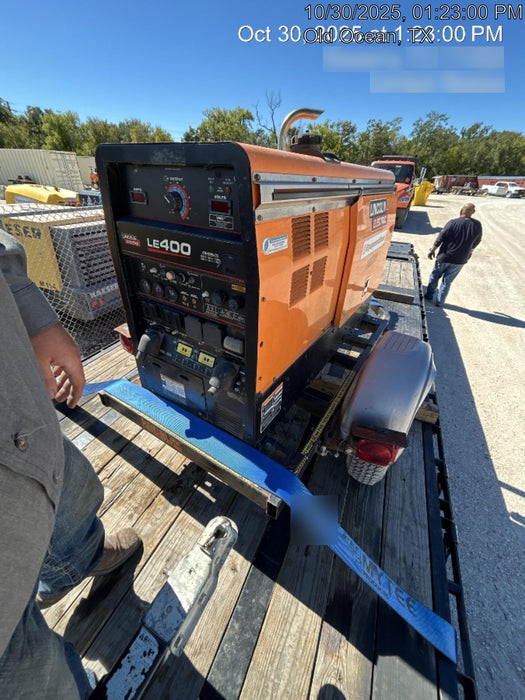 2022 Lincoln Electric LE400 Kubota V1505, Trlr, Cable Rack, Light Kit, ES Decals, T3