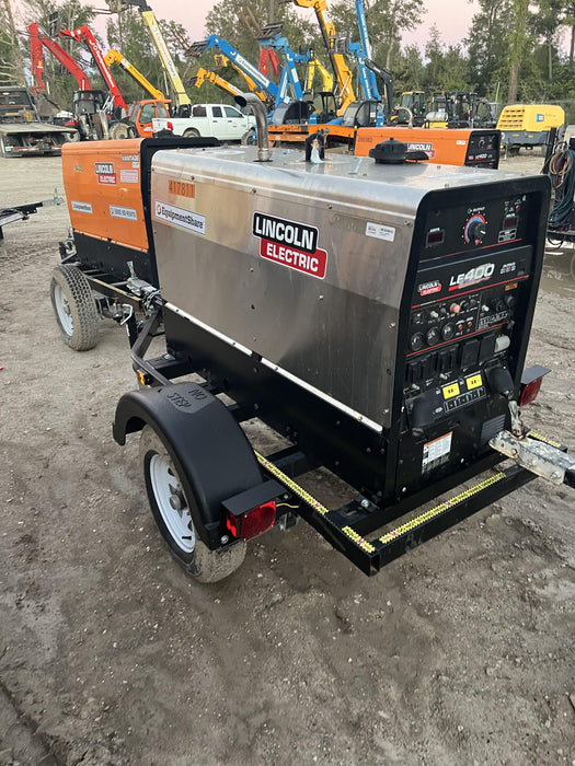 2024 Lincoln Electric LE400 Kubota V1505, Trlr, Cable Rack, Light Kit, ES Decals, T3