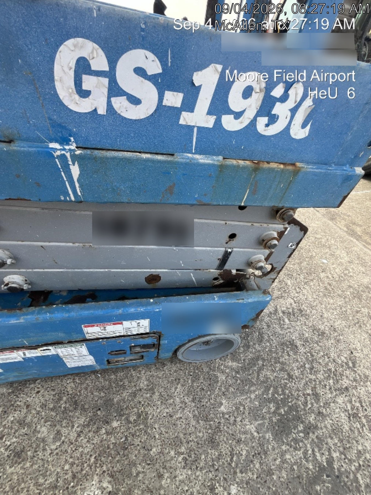 2018 Genie GS-1930 Genie GS-1930 Scissor Lift w/Standard Options
