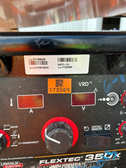 2021 LINCOLN ELECTRIC FLEXTEC 350X