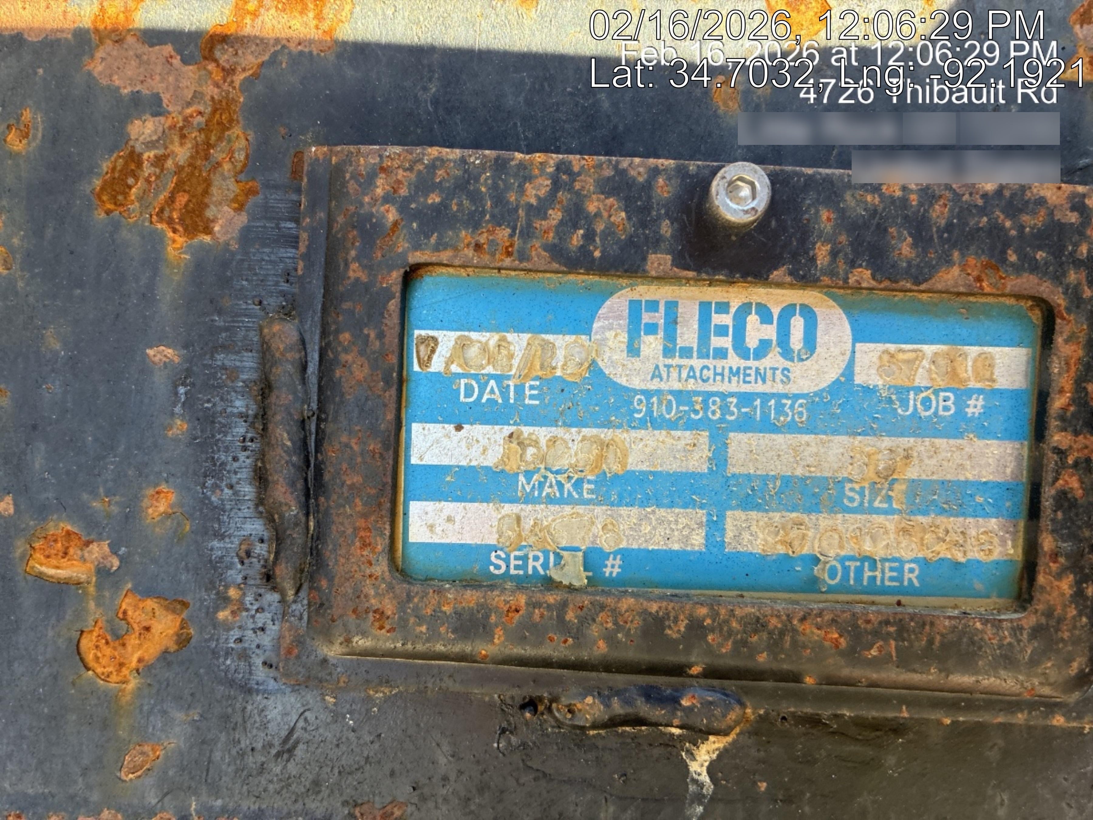 2025 FLECO 36" Bucket 56k-75k - Fleco