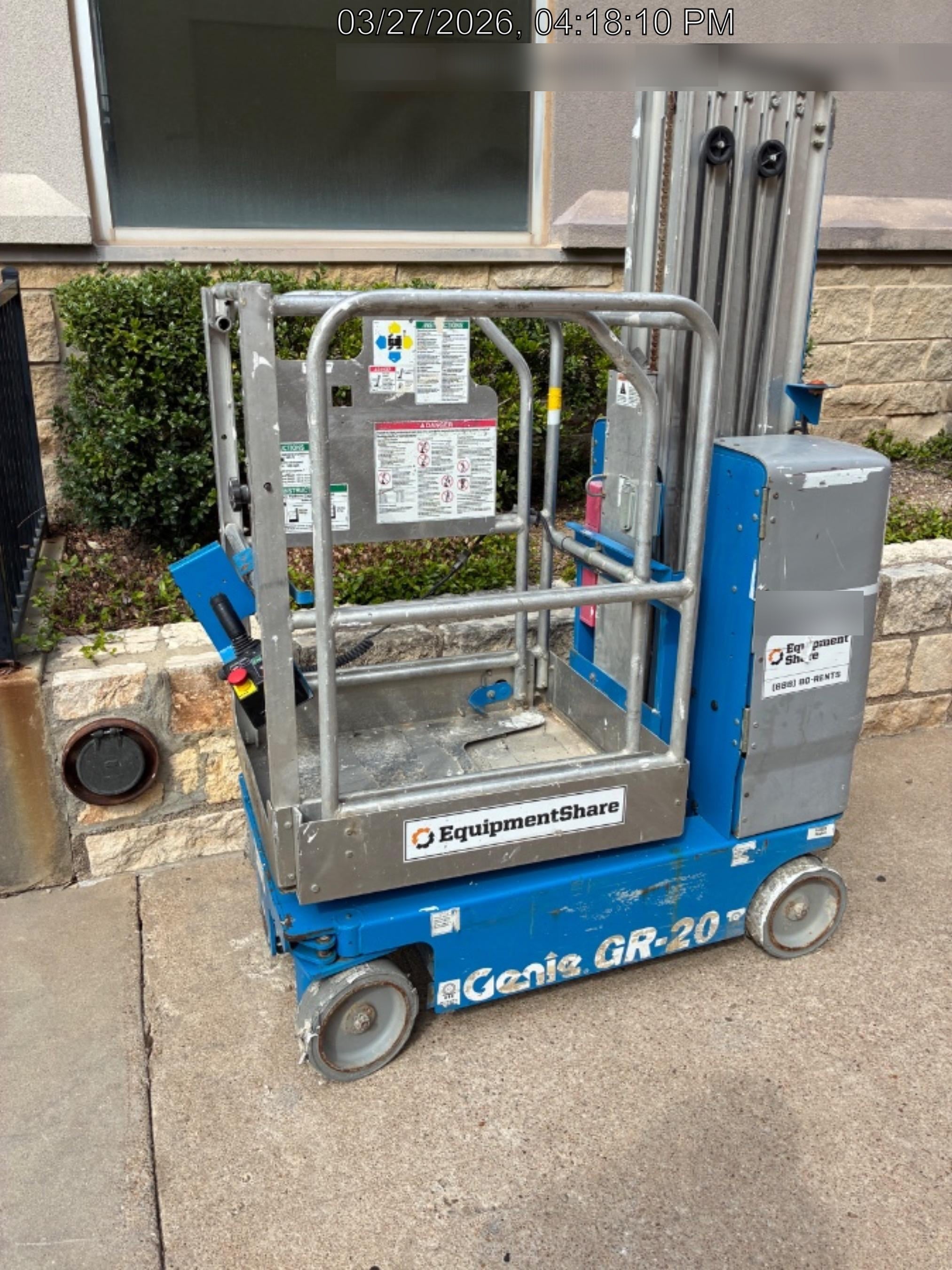 2020 GENIE GR-20