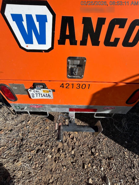 2024 Wanco WLTT-4MM4K Diesel, Deep Sea Controller, Shore Power Plug, Auto Start, (4) 350W LED Floodlights, 4kW Generator, 60 Gal Fuel Tank, 2" Ball, T3