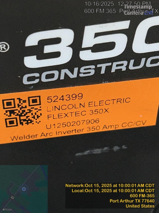2025 LINCOLN ELECTRIC FLEXTEC 350X