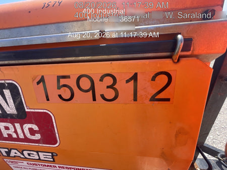 2021 Lincoln Electric Vantage 322 Vantage 322 Ready Pak 3 w/ Decals, ORANGE (includes trailer, cable rack, fender light kit) NO Telematics