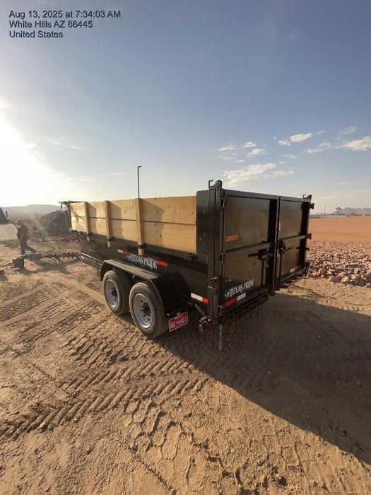 2025 TEXAS PRIDE TRAILERS DT714416KBP