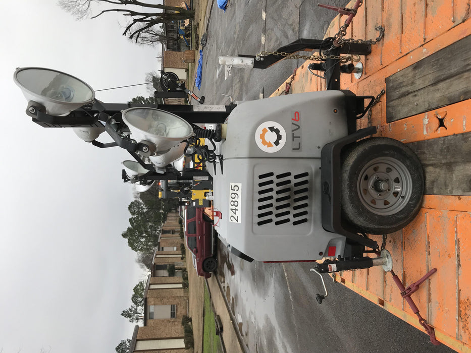 2019 Wacker Neuson LTV6L-MH Wacker Neuson LTV6L Mobile Light Tower w/Fuel Level Sensor Installed
