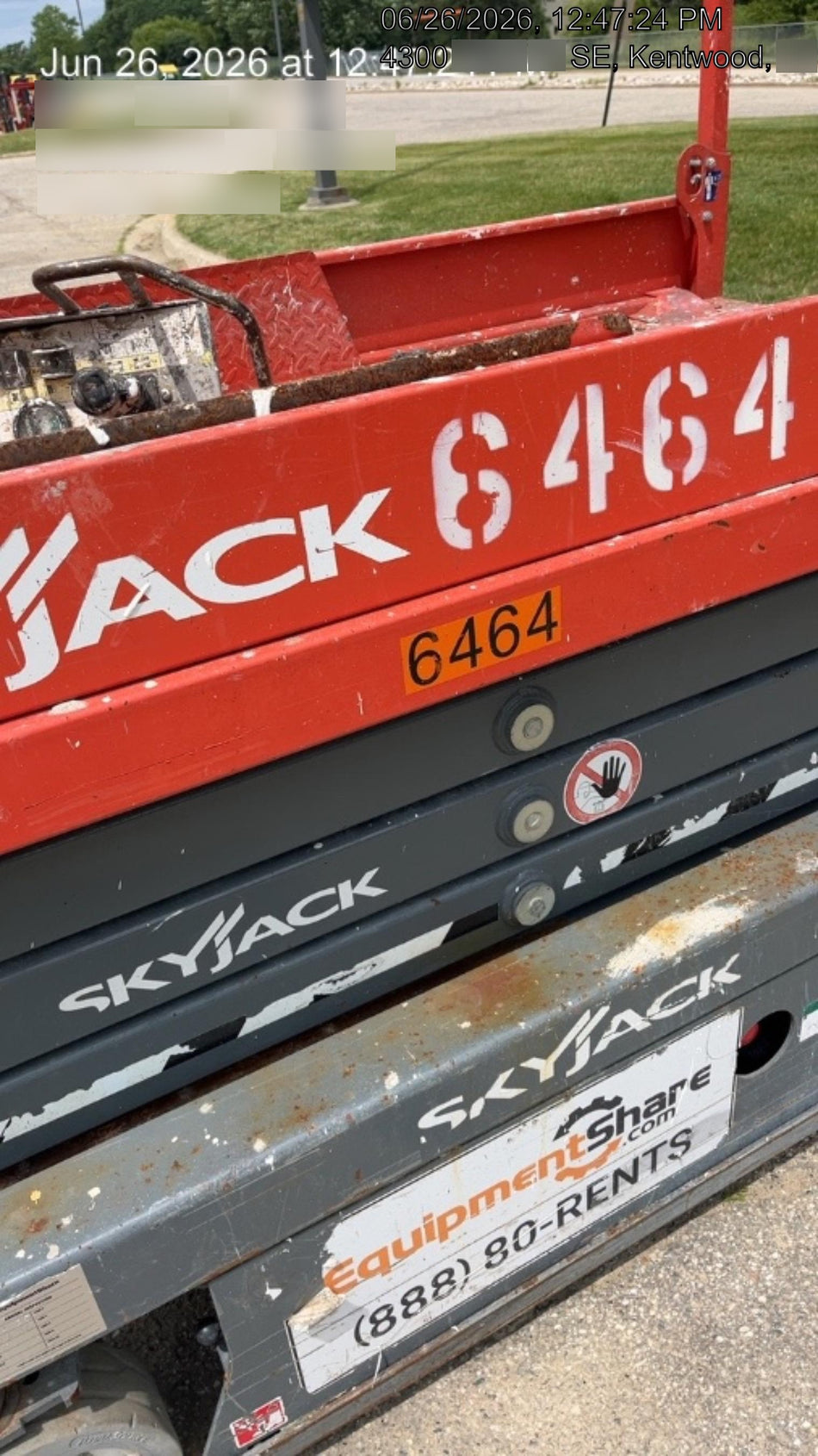 2017 Skyjack SJIII-3219 Skyjack SJ3219, Extended Warranty 5yr/5k hr