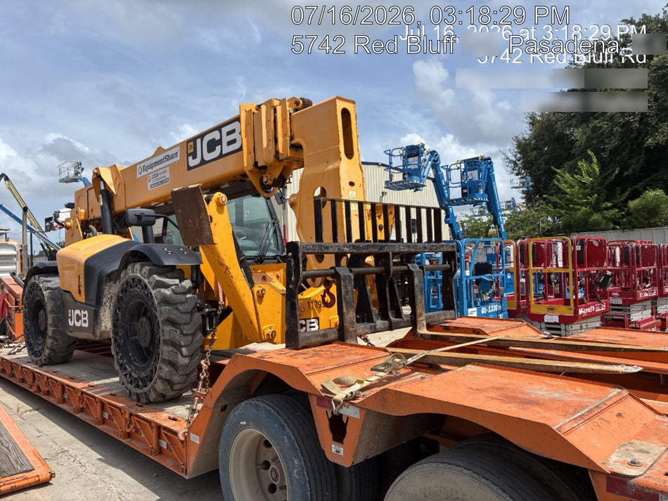 2020 JCB 510-56 Cab/Heat/Air, Solid Tires, Work Lights, Beacon, Aux Hydraulics, Back up Alarm, Lifting Eye, ES Decals