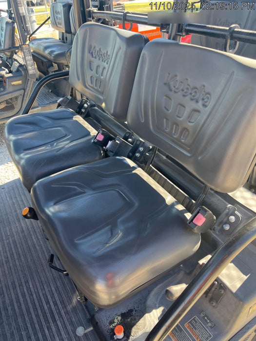 2022 Kubota RTV-X1140W-H Plastic Canopy, Windshield Acrylic Clear, LED Strobe Light, Wire Harness Kit, Back up Alarm