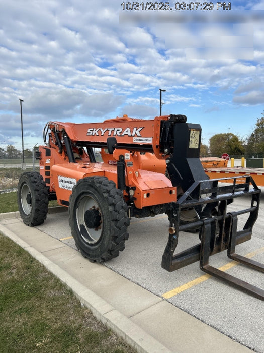 2019 Skytrak 6036 Canopy, Solid Tires, LED Work Lights, Beacon 50" Carriage, 48" Pallet Forks