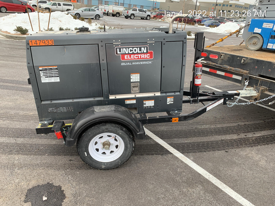 2021 Lincoln Electric Dual Maverick 200/200X Ready Pak 3 (includes trailer, cable rack, fender light kit)