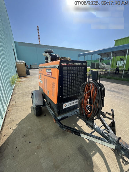 2022 Lincoln Electric Vantage 549X Crosslink Technology, Trailer Mounted, ES Decals, T3