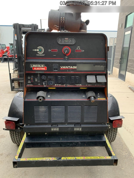2021 Lincoln Electric Vantage 549X Ready Pak 3, ORANGE (includes trailer, cable rack, fender light kit)