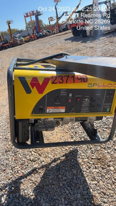 2022 WACKER NEUSON GP6600A