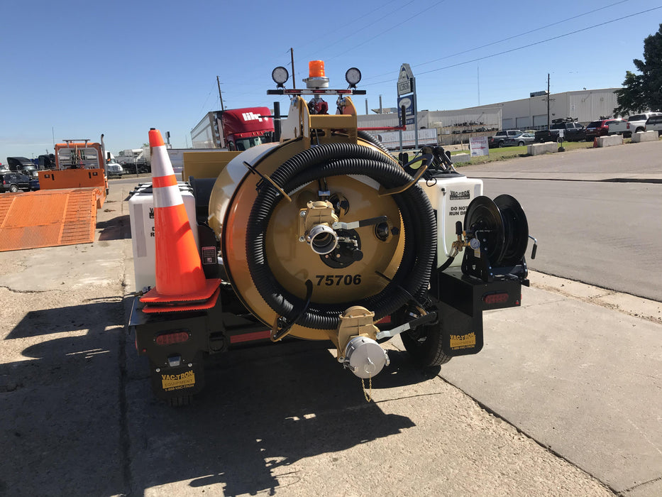 2020 Vac-Tron LP573XDT 24Hp Kohler Diesel - 500 Gal Debris Tank - 500 CFM Vacuum Pump - x2 100 Gal Water Tanks