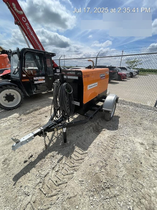 2022 Lincoln Electric LE400 Kubota V1505, Trlr, Cable Rack, Light Kit, ES Decals, T3