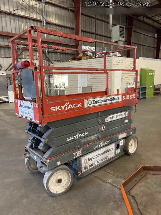 2019 Skyjack SJIII-3226 Standard Options
