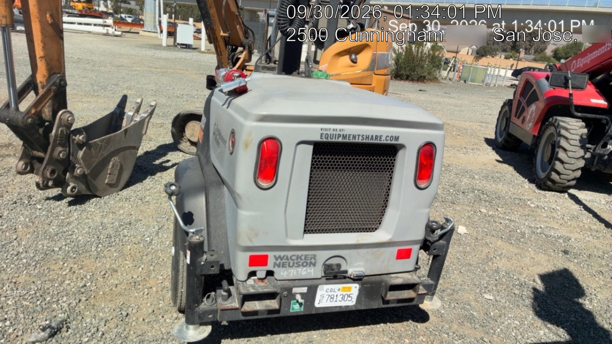 2024 Wacker Neuson LTT4 Diesel, Kohler KDW702, Deep Sea Controller, Auto Start, LED 320W, Bypass Outlet, T3